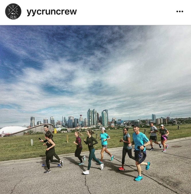 YYC Run Crew Sunday Calgary
